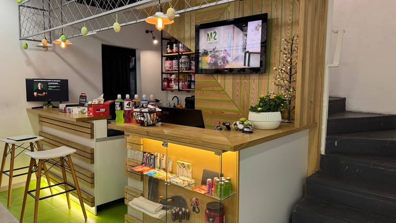 Зона релаксу M2 Fitness Club, Васильків